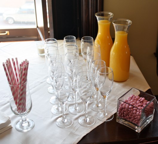 Every party must include mimosas. 