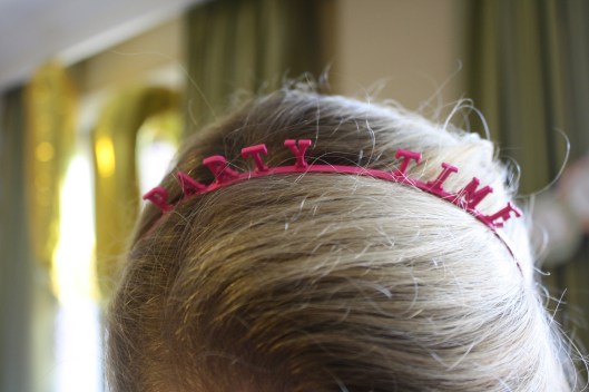 'Party Time' headband for the bride-to-be!